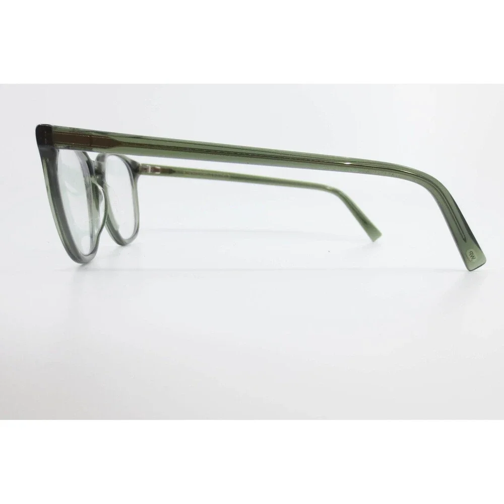 Warby Parker Carlton Eyeglasses Sage Green Round Frames 52-18-145 W 714